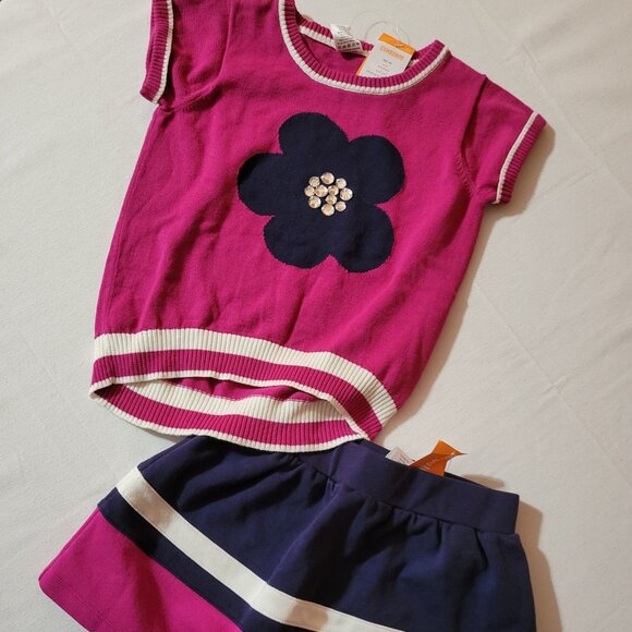Gymboree Charm Class NWT size 4 skirt, 5-6 sweater set. Mixed Bin Z25 - Picture 1 of 4